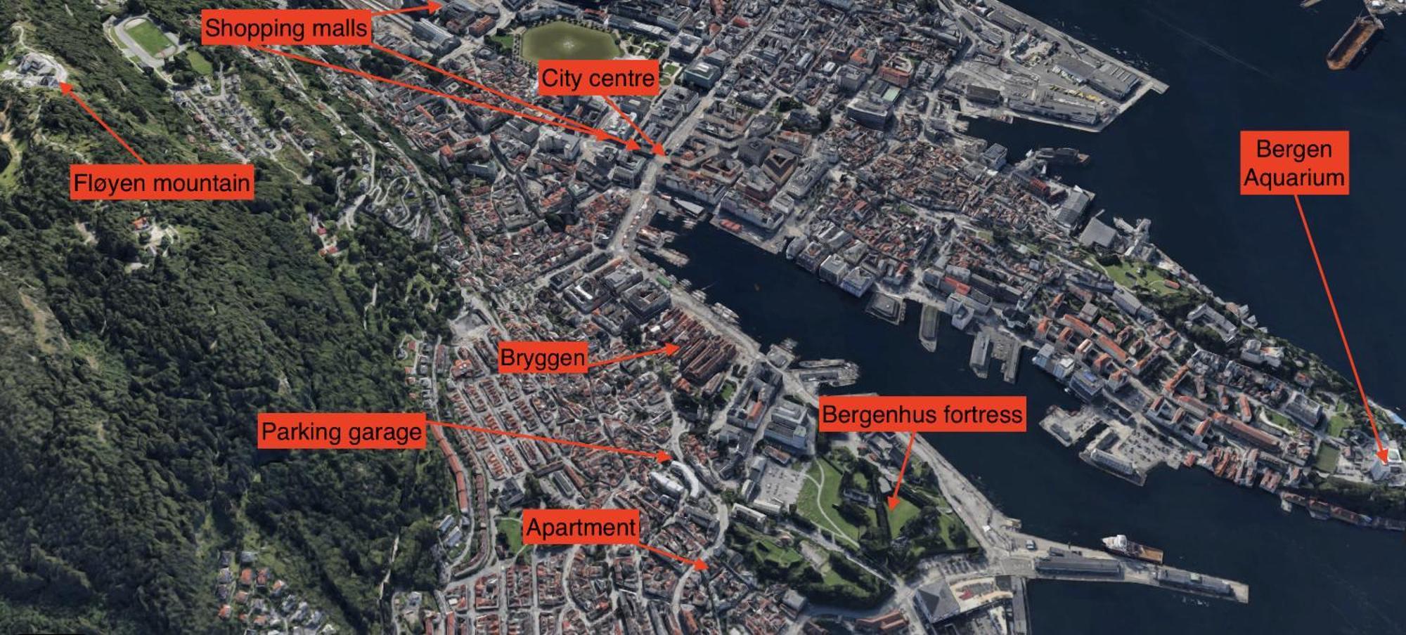 100Sqm 5Br Behind Bryggen - King Beds - Family Friendly Leilighet Bergen Eksteriør bilde